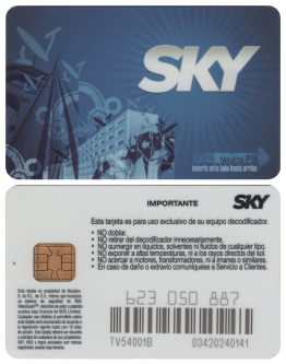 SKY Tarjeta P5